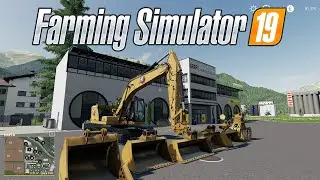 МОД на ГУСЕНИЧНЫЙ ЭКСКАВАТОР Caterpillar 320 Next Gen для Farming Simulator 2019