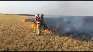 Тушение пожара