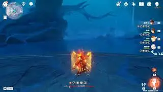 Main Dps Hutao vs Bathysmal Vishap Herd | Genshin Impact
