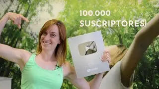 Placa de YouTube 100.000 suscriptores!!