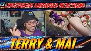 Terry and Mai reaction (abridged) #Orochinagi #SF6 #cotw
