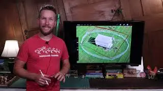 Egg Laying Chicken Farm - Drone Grazing - June 2021