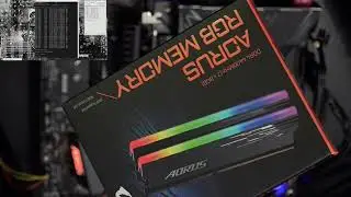Aorus DDR4-4400 RGB Memory overclocked on the Z590 Aorus Elite with i9 11900K