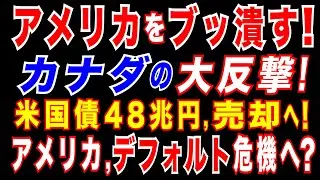 2025/3/13 トランプ政権、鉄鋼・アルミ25％関税発動　EUが報復関税へ! 　カナダも大反撃「米国債48兆円の売却申請」を開始か。アメリカ債務問題が深刻化する可能性　トランプ政権と米経済に打撃?
