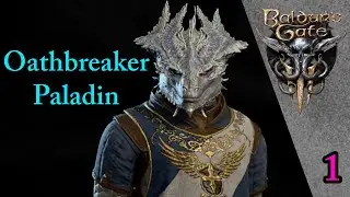 Baldur's Gate 3: Killiax The Silver Dragonborn Oathbreaker Paladin