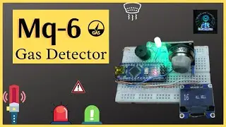 MQ-6 Gas Detector 🔎। Gas Detector using Arduino 