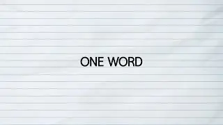 SWIFTFOX - One Word [Official Lyrics Video]
