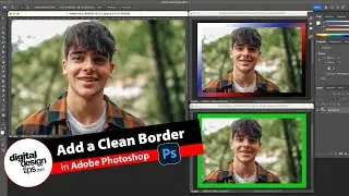 How to Add a Border Around an Image in Photoshop (No Cropping or Guesswork)
