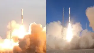 Pair of Chinese rockets launch 8 meteorological constellation satellites