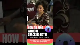 How To Sing Without Cracking Notes