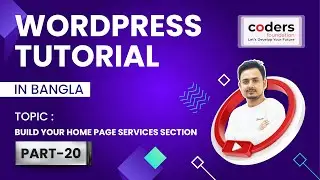 WordPress [#20] Build Your Home Page Services Section | Elementor WordPress Page Builder Tutorial