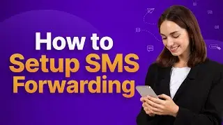 How to SETUP SMS Forwarding in KrispCall?