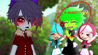 ||The King and the maid||Minecraft meme||Otaru×Sam💜💚||