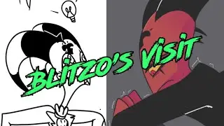 Blitzo's Visit Dual Comic Dub