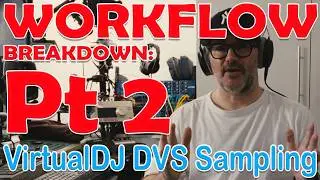 My MPC Sample Based Music WORKFLOW PART 2. Using a Virtual DJ DVS system to emulate vinyl sampling.