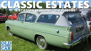 Classic estate cars, station wagons & woodies - estates of the 1920s-1980s in photos