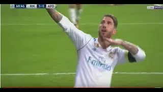ГОЛ РАМОС Реал Мадрид - АПОЭЛ 3-0