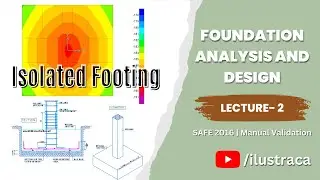 Foundation Analysis and Design | Lec-02 | SAFE 2016 and Manual | ilustraca | Sandip Deb
