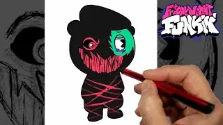 Заражённый Флиппи|Рисование |Фрайдей Найт Фанкин. Corrupted Flippy|Drawing|Friday Night Funkin