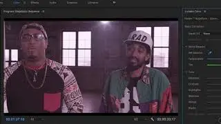 Adobe Premiere - Learn basic correction options