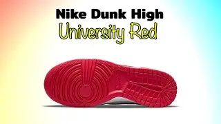 UNIVERSITY RED Nike Dunk High