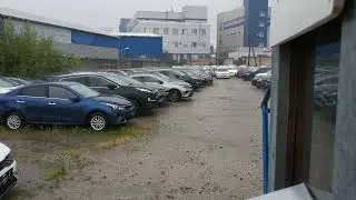 Ливень перешёл в град