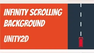 How to make Endless Scrolling Background game In Unity | Road Like Racing Moto