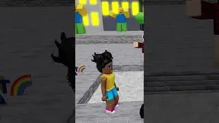 WOOLY beats AMANDA in obby! 😲 #shorts
