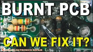 Can We Repair A Burnt PCB?