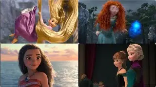 Five princess edit (Alone pt:2)