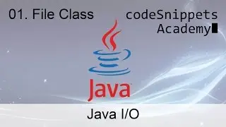 Java I/O 01. The File class - checking file properties and attributes