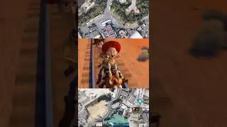 I found Sheriff Woody and Jessie on Google earth 