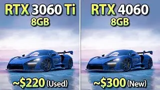 RTX 4060 vs 3060 Ti - Test in 10 Games (1080p)