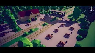 [game dev] train station from scratch