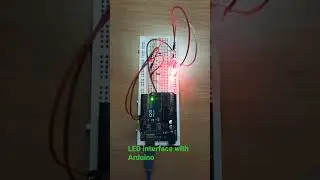Multiple LED interface with Arduino#shorts#youtubeshorts