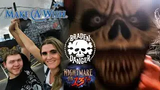 Braden's Make-A-Wish Proclamation at Nightmare on 13th | Behind The Scenes Tour