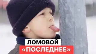 ЛОМОВОЙ - Последнее