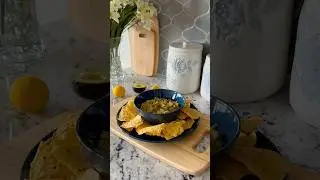 CHIPS and GUACAMOLE at Home, Mexican Restaurant!❤️ #saimakitchenworld #shorts #guacamole #restaurant