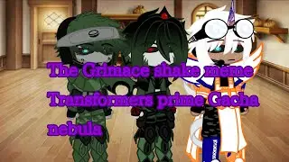 The Grimace shake meme Transformers prime (Gacha nebula)