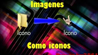 Como Convertir una Imagen en ícono de Carpeta