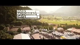 BMW Motorrad days 2024 Garmisch-Partenkirchen. R1300GS Adv, M1000XR, R12