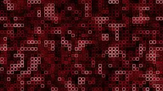 Red Digital Dots LED Display Background Seamless Loop