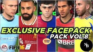 EXCLUSIVE FACEPACK VOL.8 FIFA 16 MOBILE