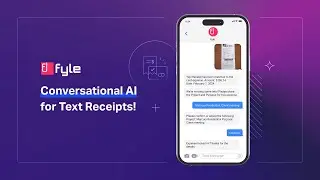 Introducing Conversational AI for Expense Tracking: Just Text Fyle Your Receipts!