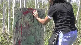 Greg Pitts Performs Taken- A Spiritual Painting #TBT