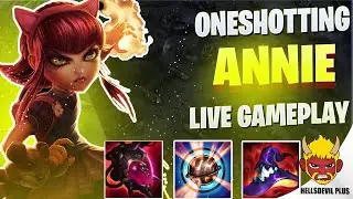 ONESHOTTING ENEMY WITH ANNIE! - Wild Rift HellsDevil Plus Gameplay