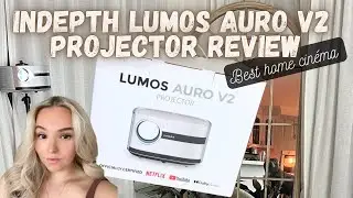 LUMOS AURO V2 Projector Review - The best new home projector you'll find.