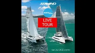 Seawind 1370 & 1170 LIVE From Multihull Boat Show, France
