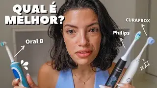 Experiência de uso! Escova elétrica ORALB, PHILIPS, CURAPROX