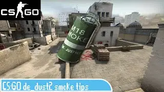 CSGO Dust2 smokes tips&tricks